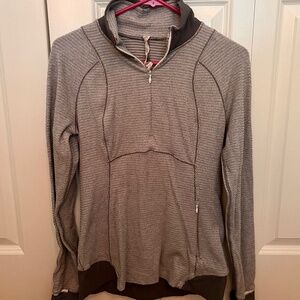 Lululemon Gray Quarter Zip 8